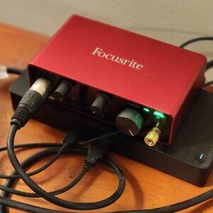 Focusrite Scarlett Solo (3rd Gen) USB C Audio Interface
